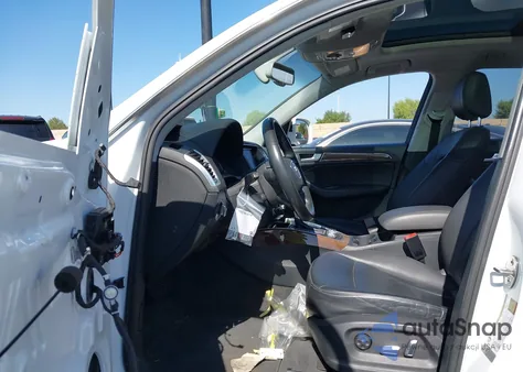 2017 Audi Q5 2.0T Premium из США, поврежденный, VIN WA1L2AFP4HA055262